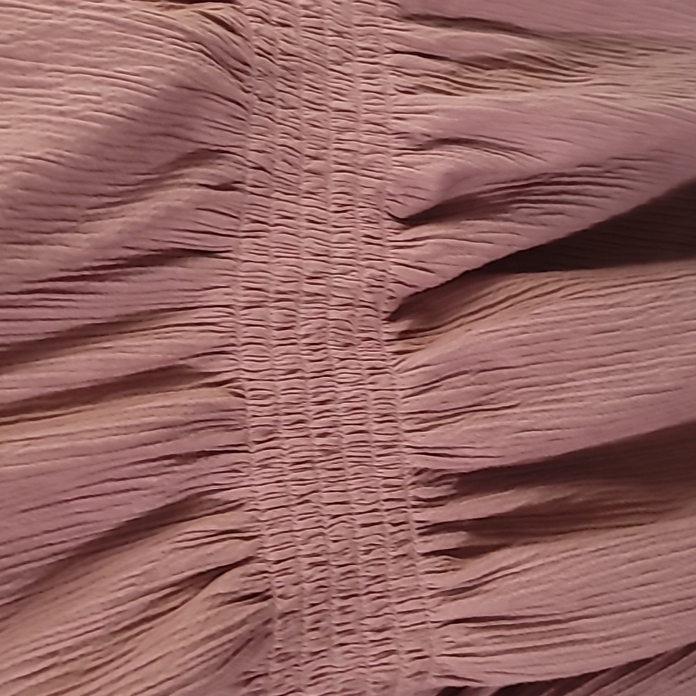 Old Navy Dusty Pink Blouse - Picture 7 of 9